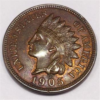 1905 Uncirculated Indian Head Penny Beautiful Coin 