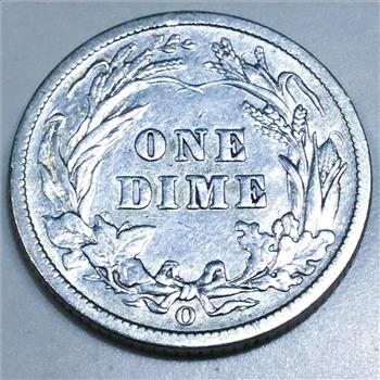 1902-O Barber Dime Beautiful High Grade Coin 