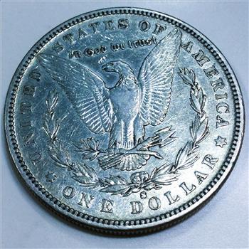 1885-S Morgan Silver Dollar Beautiful High Grade Coin Rare Date 