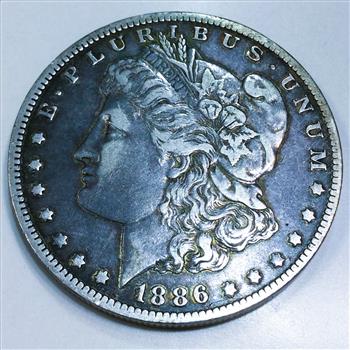 1886-O Morgan Silver Dollar Beautiful High Grade Coin Rare Date 