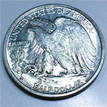 1941-S Uncirculated Walking Liberty Half Dollar Beautiful Coin