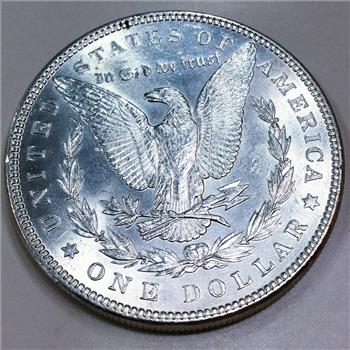1884 Uncirculated Morgan Silver Dollar Beautiful Coin 