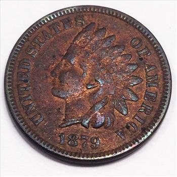 1879 Indian Head Penny Beautiful Coin Rare Date 