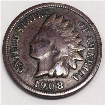 1908-S Indian Head Penny Beautiful Coin Rare Date 