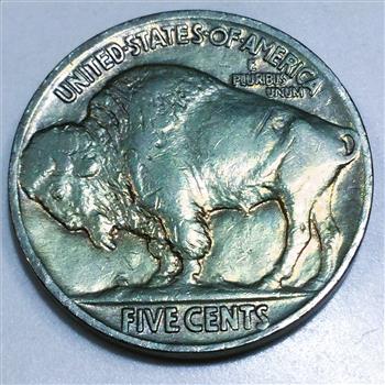 1917 Buffalo Nickel Beautiful High Grade Coin 