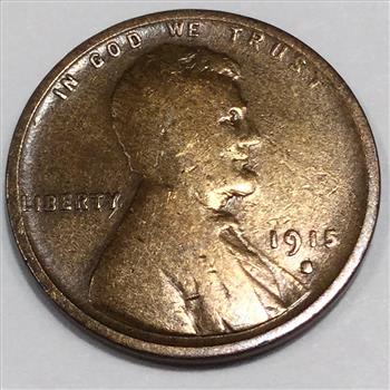 1915-S Lincoln Wheat Cent Penny Beautiful Coin Rare Date 