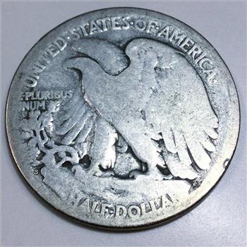 1919-S Walking Liberty Half Dollar Beautiful Coin 