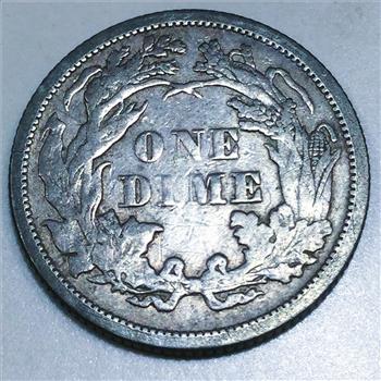 1873 Seated Liberty Dime Beautiful High Grade Coin Rare Date