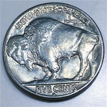 1936-S Uncirculated Buffalo Nickel Beautiful Coin 