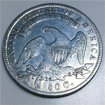 1834 Capped Bust Half Dollar Beautiful High Grade Coin 