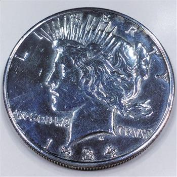 1934-S Peace Silver Dollar Beautiful High Grade Coin Rare Date