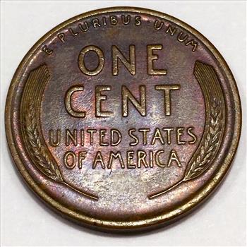 1917 Gem Uncirculated Lincoln Wheat Cent Penny Beautiful Coin
