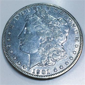 1901-O Morgan Silver Dollar Beautiful High Grade Coin