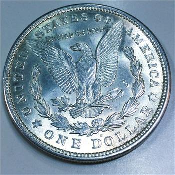 1921-D AU/BU Morgan Silver Dollar Beautiful Coin