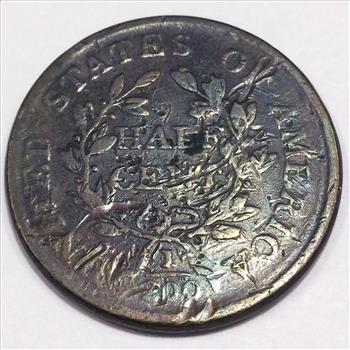 1806 Draped Bust Half Cent Beautiful Coin Rare Date