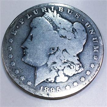 1895-S Morgan Silver Dollar Beautiful Coin Rare Date 