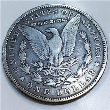 1892-S Morgan Silver Dollar Beautiful High Grade Coin Rare Date 