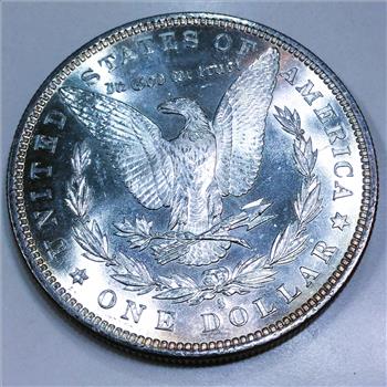 1882-S Gem Uncirculated Morgan Silver Dollar Beautiful Coin Nice Toning 