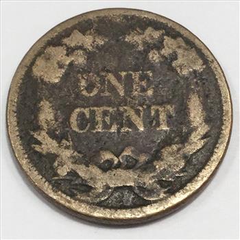 1858 Flying Eagle Cent Small Letters Beautiful Coin 