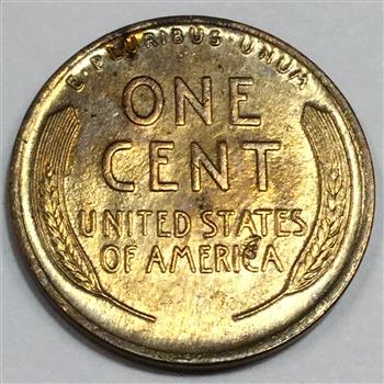 1916 Uncirculated Lincoln Wheat Cent Penny Beautiful Coin