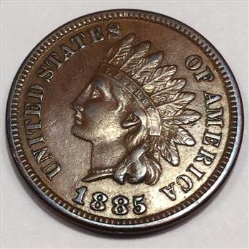 1885 Indian Head Penny Beautiful High Grade Coin Rare Date