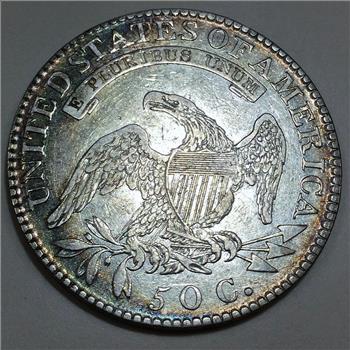1818 Capped Bust Half Dollar Beautiful High Grade Coin Rare Date 