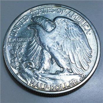 1936-D Walking Liberty Half Dollar Beautiful High Grade Coin 