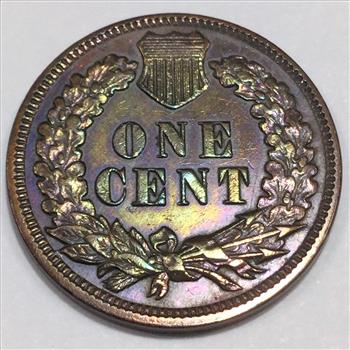 1898 Indian Head Penny Beautiful High Grade Coin 