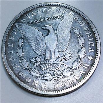 1890-CC Morgan Silver Dollar Beautiful Coin Rare Date 