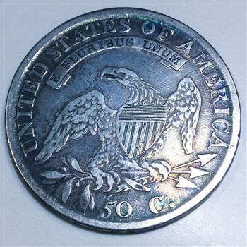 1812 Capped Bust Half Dollar Beautiful High Grade Coin Rare Date 