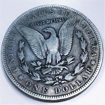 1904-S Morgan Silver Dollar Beautiful Coin Rare Date 