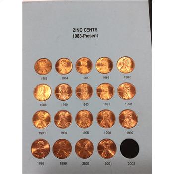 1959-2001 Lincoln Memorial Set 