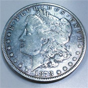 1878-CC Morgan Silver Dollar Beautiful High Grade Coin Rare Date 
