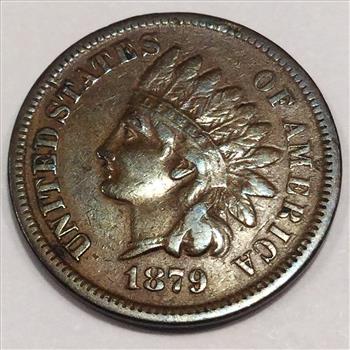 1879 Indian Head Penny Beautiful High Grade Coin Rare Date 