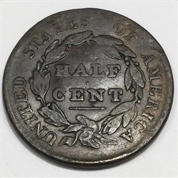 1829 Classic Head Half Cent Beautiful Coin 
