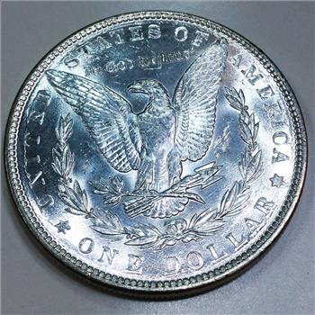 1886 Uncirculated Morgan Silver Dollar Beautiful Coin 