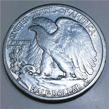 1929-S Walking Liberty Half Dollar Beautiful High Grade Coin