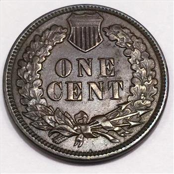 1887 Indian Head Penny Beautiful High Grade Coin Rare Date 