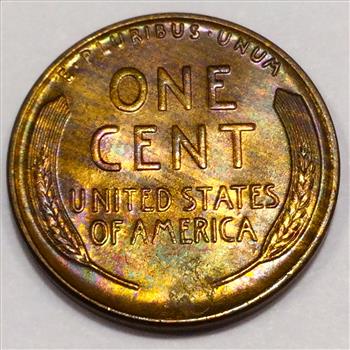 1935-S Gem Red Uncirculated Lincoln Wheat Cent Penny Beautiful Coin