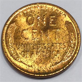 1955-S Gem Red Uncirculated Lincoln Wheat Cent Penny Beautiful Coin
