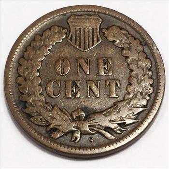 1909-S Indian Head Penny Beautiful Coin Rare Date 