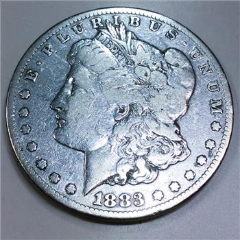 1883-S Morgan Silver Dollar Beautiful Coin Rare Date 