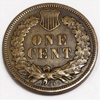 1909-S Indian Head Penny Beautiful High Grade Coin Very Rare Date