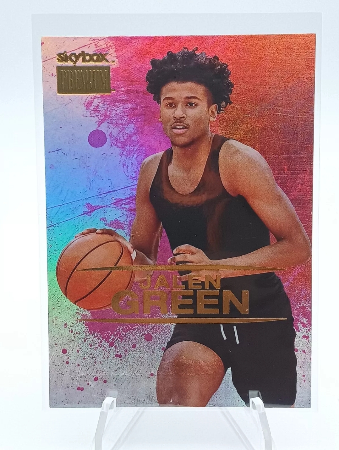 2021 Skybox Metal Universe Champions Jalen Green Rookie Premium Sports