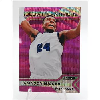 2023 Brandon Miller Goodwin Champions Pink Wave #P11 Rookie Card JC910