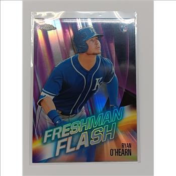 2019 Topps Chrome baseball Freshman Flash Insert #FF-13 Ryan O'hearn Rookie Card