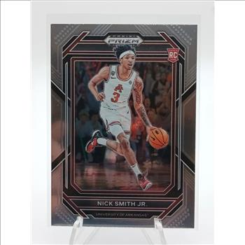 2023-24 Prizm Draft Picks #50 Nick Smith Jr. Rookie Card JC196