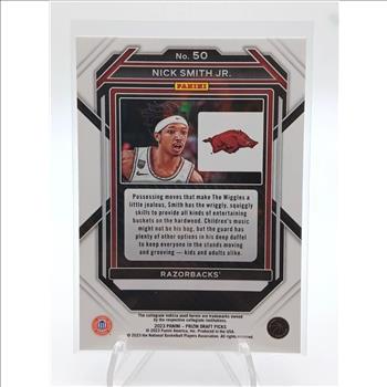 2023-24 Prizm Draft Picks #50 Nick Smith Jr. Rookie Card JC196