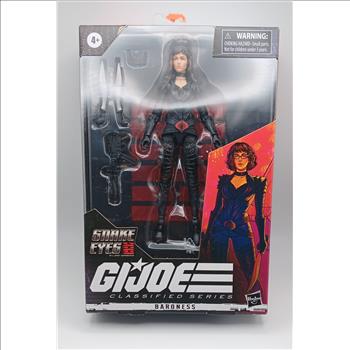 Hasbro Classified Series Snake Eyes G.I. Joe Origins Baroness 6” Figure