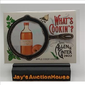 2022 Allen & Ginter What's Cookin'? #WC-1 Apple Cider Vinegar Insert Card